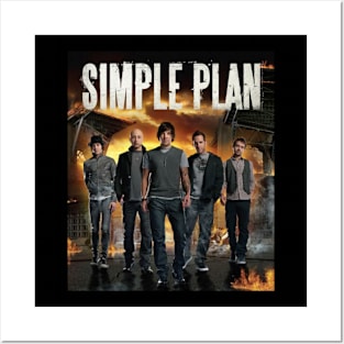 SIMPLE PLAN MERCH VTG Posters and Art